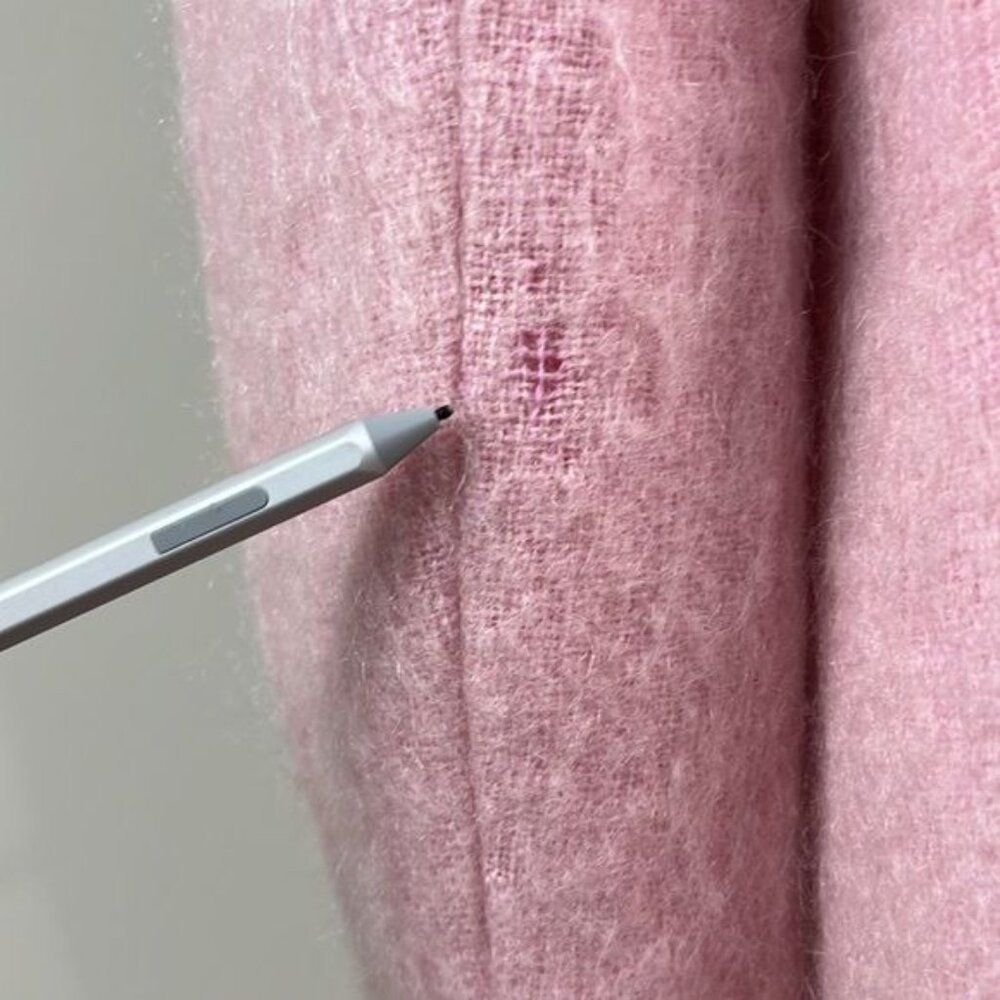 Vintage Pink Shawl Collar Blazer Jacket - Picture 10 of 10